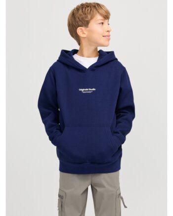 Jack & Jones Junior Hættetrøje i Ocean Navy - Komfortabel Stil