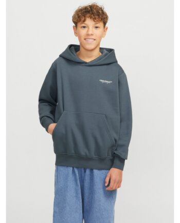 Jack & Jones Junior Hoodie Stormy Blå Til Drenge