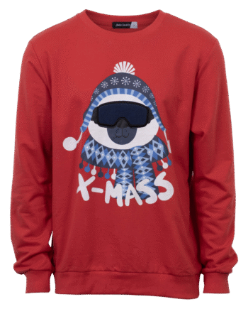 Jule Sweatshirt med Isbjørn - Skab Hygge til Jul