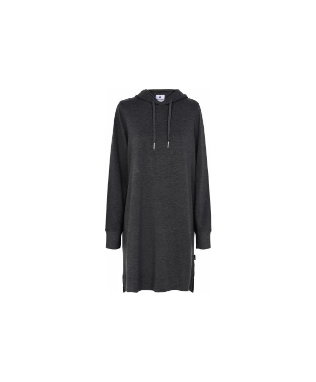 Jbs Denmark Fsc Bambus Hoodie Dress Mørkegrå Til Kvinder