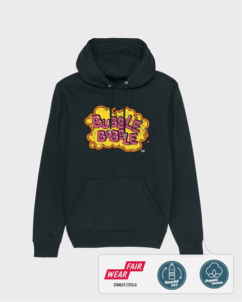 Bubble Bobble Logo Hoodie Size:
