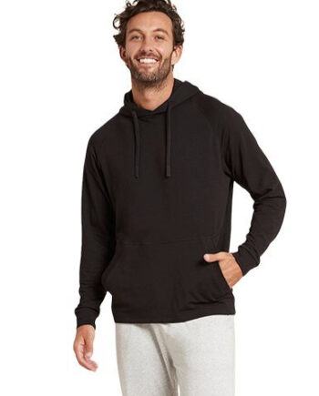 Bæredygtig Boody Weekend Hoodie til Mænd - Sort Komfort
