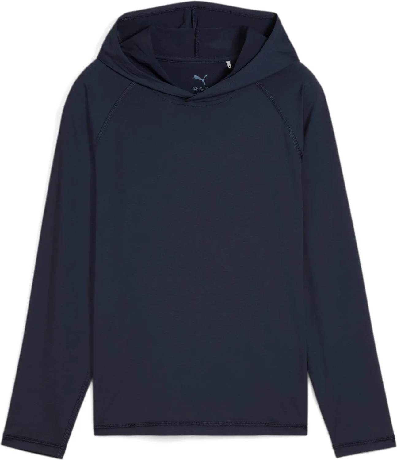 Puma You-V Hoodie til Drenge – Mørkeblå Sporty Stil