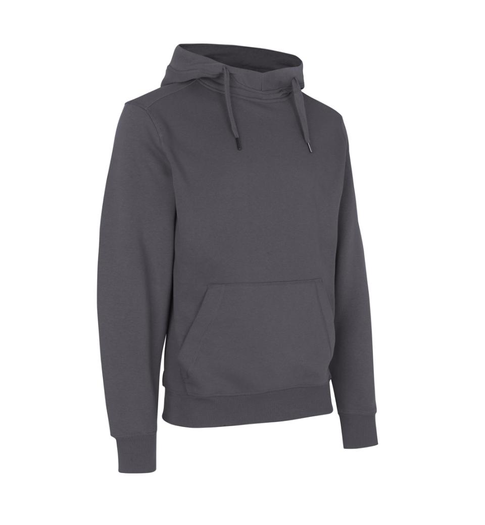 Sølvgrå Hættesweatshirt med Logo – Fantastisk Tilbud!