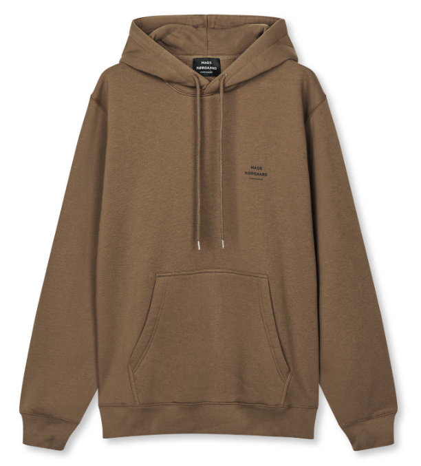 Mads Nørgaard Sort Hoodie med Logo – Hurtig Levering!