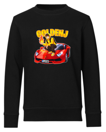 GoldenJ Lambo Sweatshirt – Eksklusivt Black Friday Tilbud!